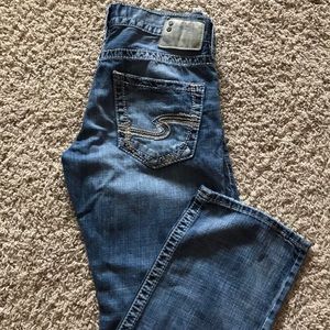 Men’s silver jeans